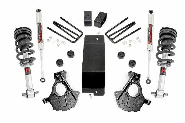 Rough Country 3.5" Lift Kit Cast Steel LCA FR M1 Chevy/GMC 1500 14-18 12440