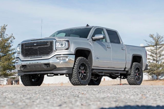 Rough Country 3.5"GM Suspension Lift Kit Knuckle Kit Vertex w/V2 Shocks 14-18 1500 12457