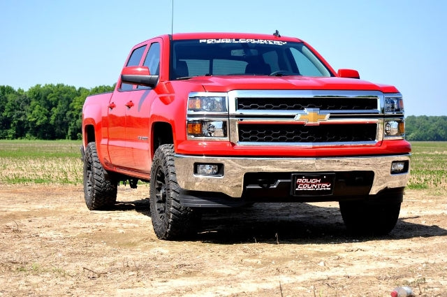 2in GM Leveling Lift Kit Red Billet Aluminum 07-20 SUV/07-18 1500 1313