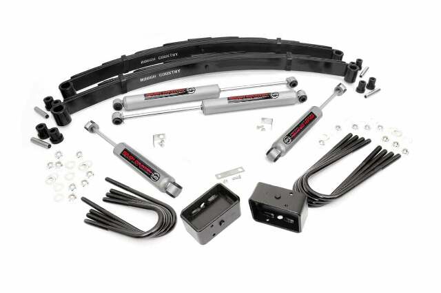 Rough Country 2" Lift Kit RR Blocks GMC Half-Ton Suburban/Jimmy 88-91 135-88-9230