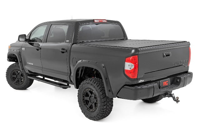 OV2 Running Boards Side Step Bars Crew Cab Toyota Tundra 07-21 14005