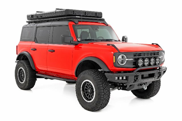 OV2 Running Boards Side Step Bars 4DR Ford Bronco 21-24 -2