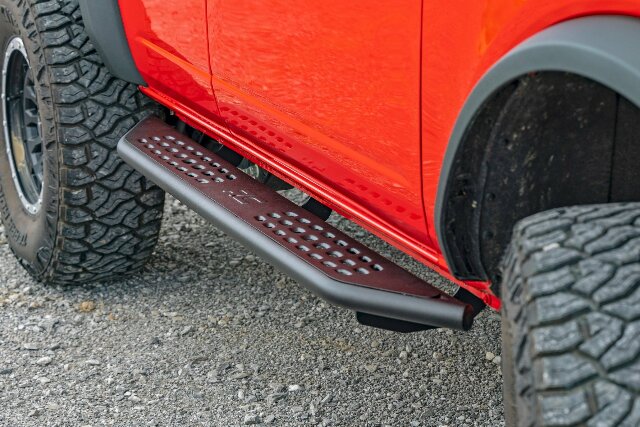 OV2 Running Boards Side Step Bars 4DR Ford Bronco 21-24 14007