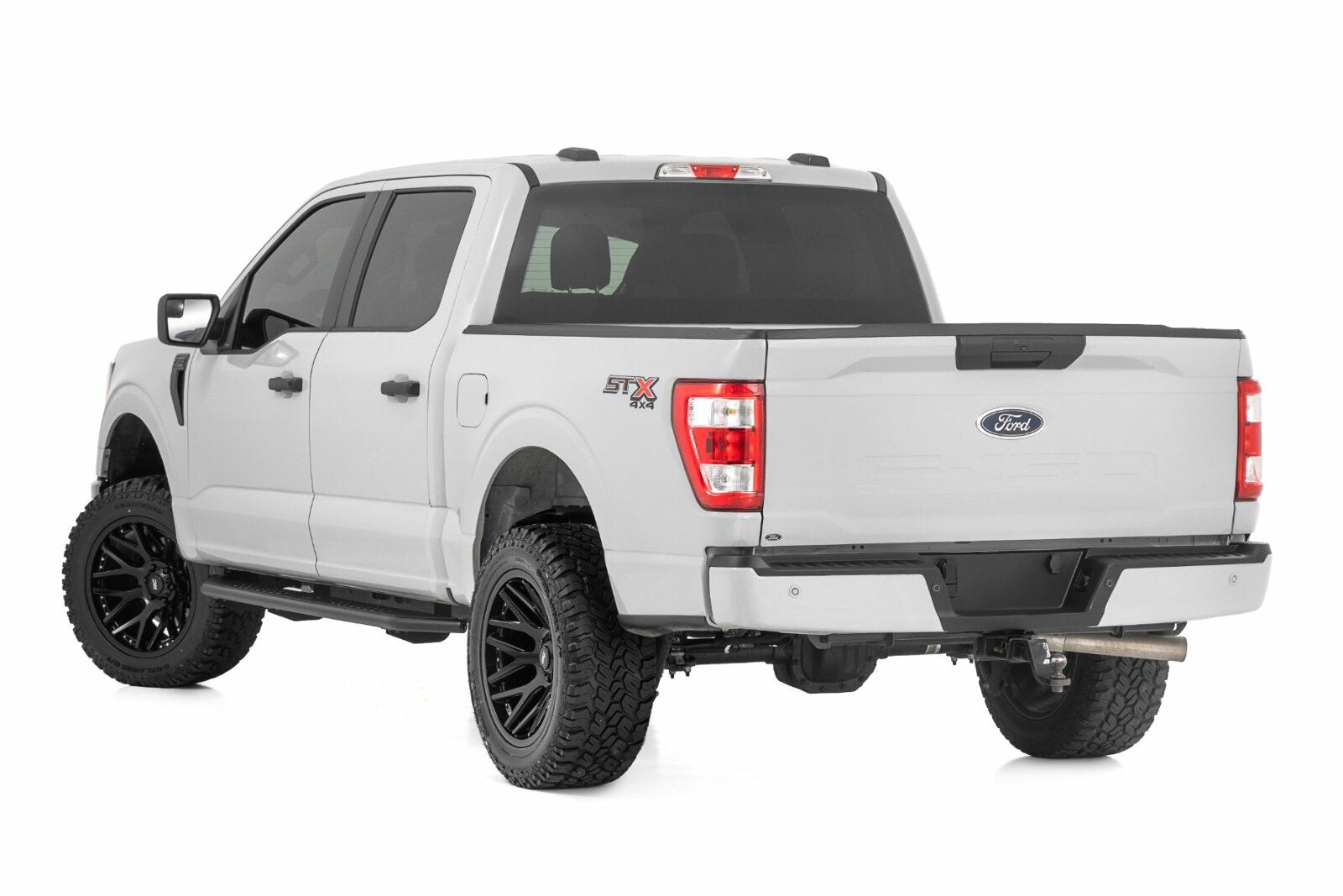 OV2 Running Boards Side Steps Crew Cab Ford 150 15-24