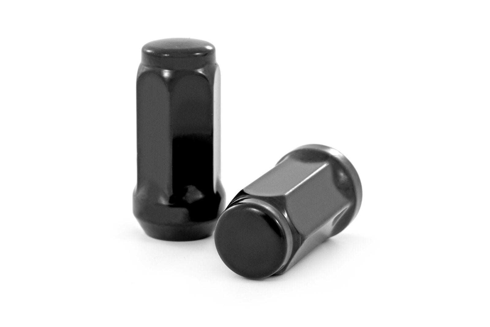 M14 x 1.5 Lug Nut Set of 24 Black Closed