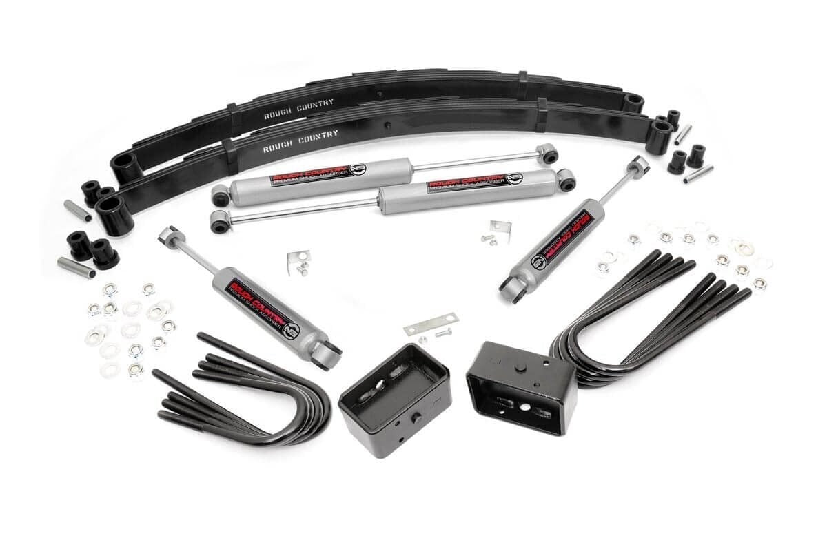 Rough Country 4in Suspension Lift Kit Chevy/GMC Half Ton 4wd 77-91 145.20