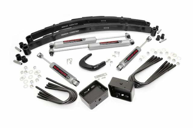 Rough Country 4 Inch Lift Kit GMC C25/K25 Truck 77-87/Half-Ton Suburban 77-91 150.20
