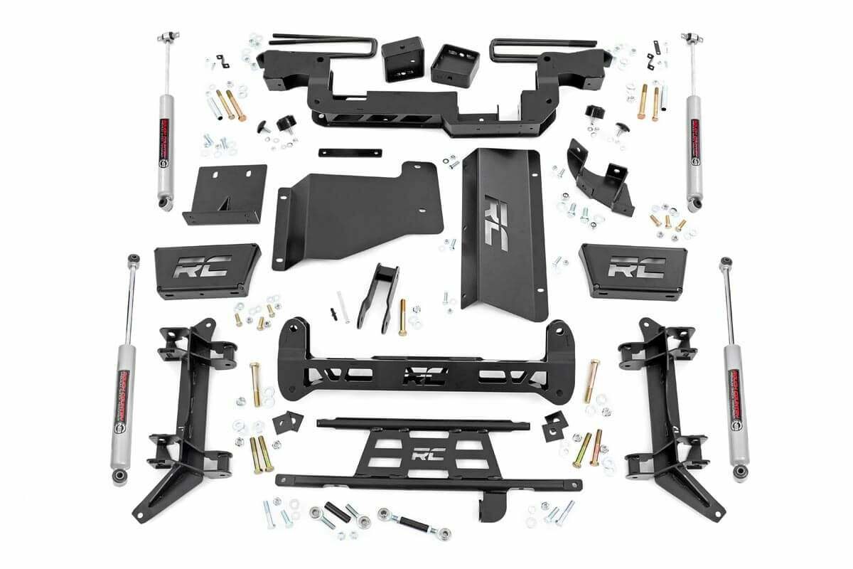 Rough Country 6in GM Suspension Lift Kit 88-00 K2500/3500 PU 4WD -1