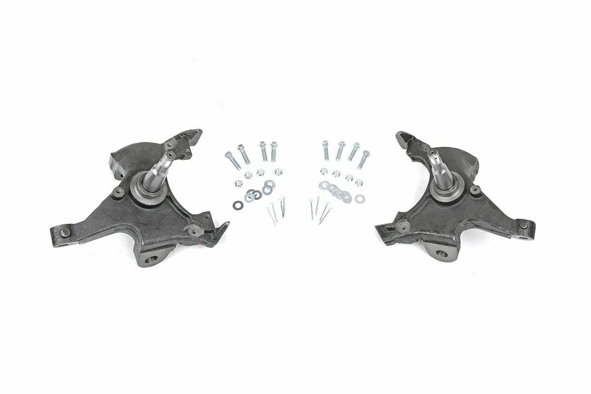 Rough Country 2" Lowering Spindles Chevy C1500/K1500 Truck Extended Ca (88-99) -1