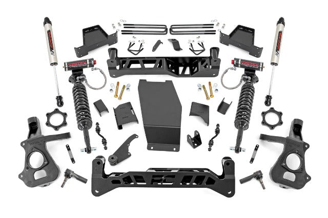 Rough Country 7in GM Suspension Lift Kit Vertex/V2 14-18 1500 4wd Alum/Stam STL 17457