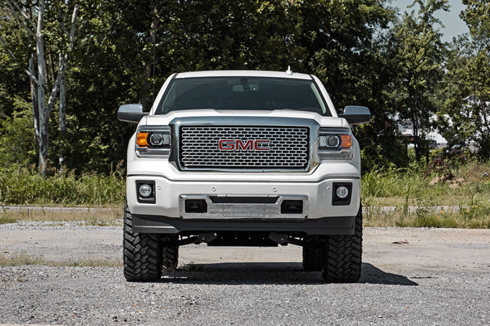 Rough Country 7in GMC Lift Kit 14-18 1500 Denali PU 4WD w/MagneRide Steel -3