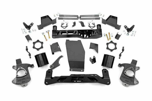 Rough Country 6" GMC Lift Kit 14-18 1500 Denali MagneRide Alum Stamped Steel 18201