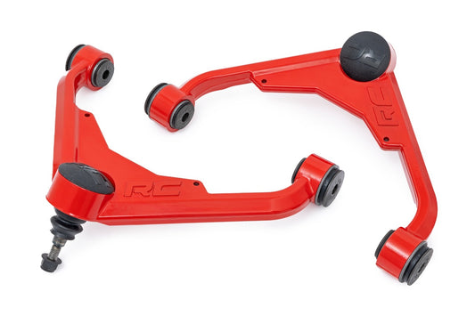 Rough Country Forged Upper Control Arms 3" Lift Chevy/GMC 2500HD 01-10 1859RED