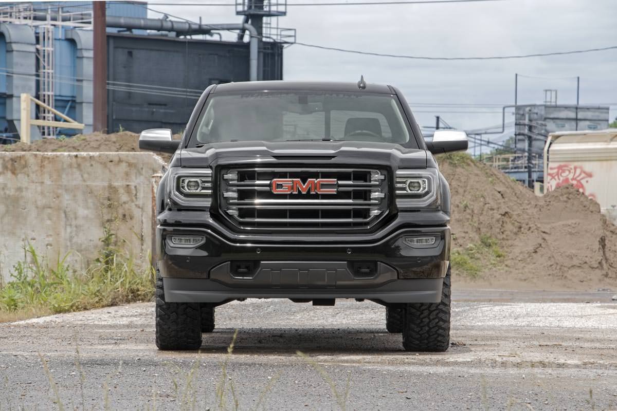Rough Country 3.5"GM Suspension Lift Kit Upper Arms Vertex 07-16 1500 4WD -5