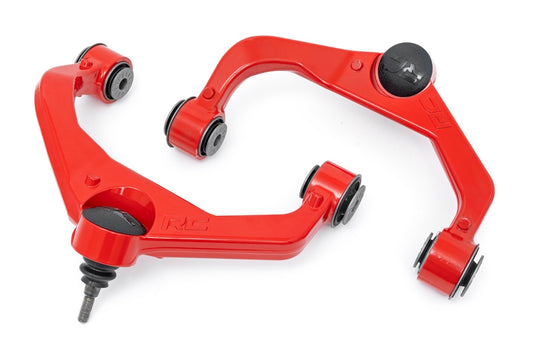 Rough Country Forged Upper Control Arms 3.5" Lift Chevy/GMC 2500HD 11-19 1959RED