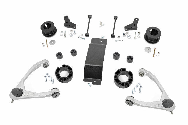 Rough Country 3.5" Lift Kit Forged UCA Chevy Avalanche 1500 07-13 20601RED