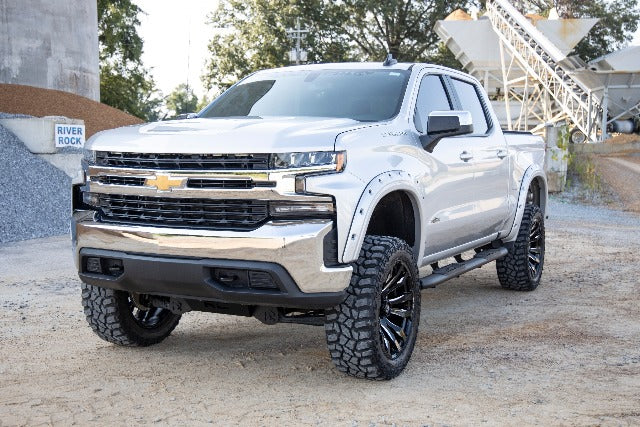 GM Oval Nerf Step Bars 19-25 GM 1500/2020 2500HD/3500 HD CREW CAB -2