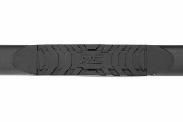 Oval Nerf Step Double Cab Black Toyota Tacoma 2024