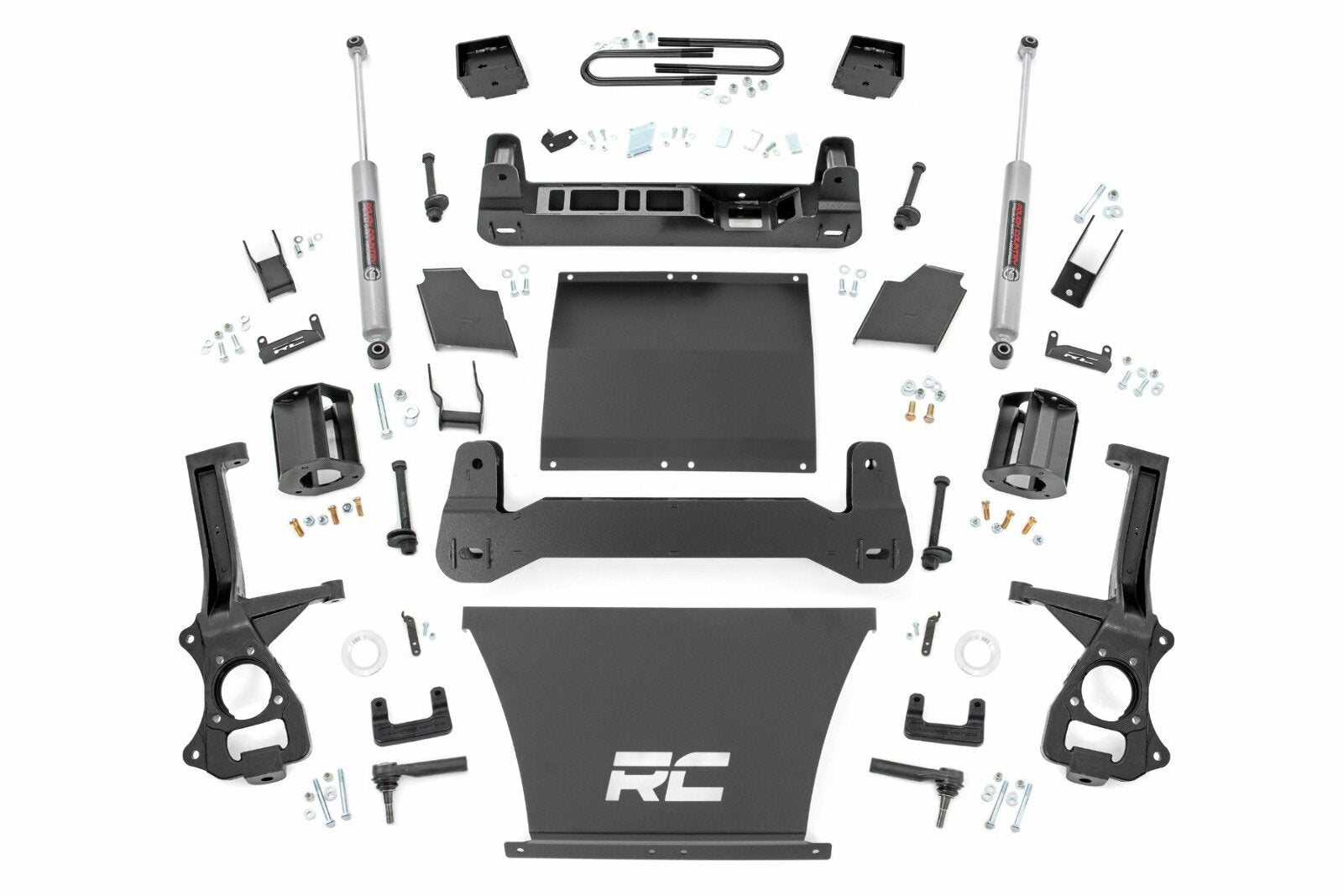 Rough Country 6 In Lift Kit Rear Composite Spring Chevy Silverado 1500 19-25 -1