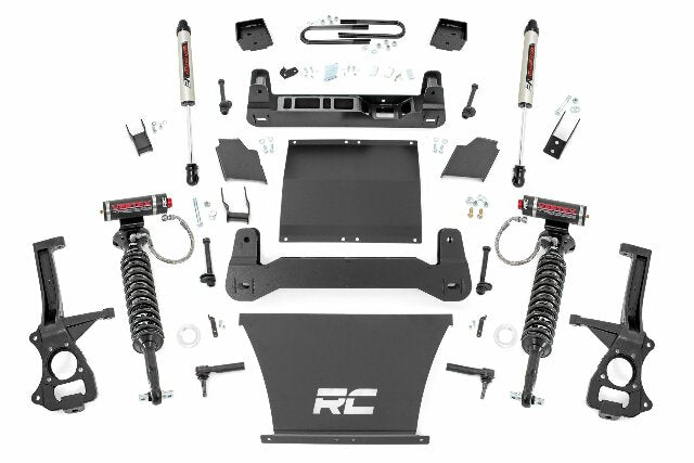 Rough Country 6" Lift Mono Leaf Rear Vertex/V2 Chevy Silverado 1500 25-26 21657_A