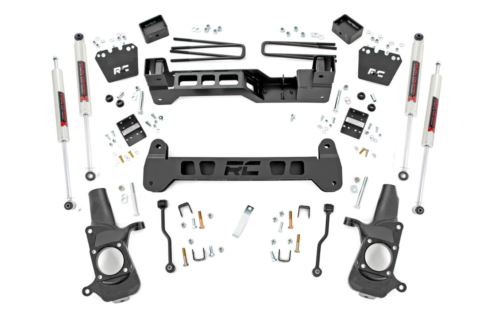Rough Country 6 Inch Lift Kit M1 Chevy/GMC 2500HD (01-10) -1