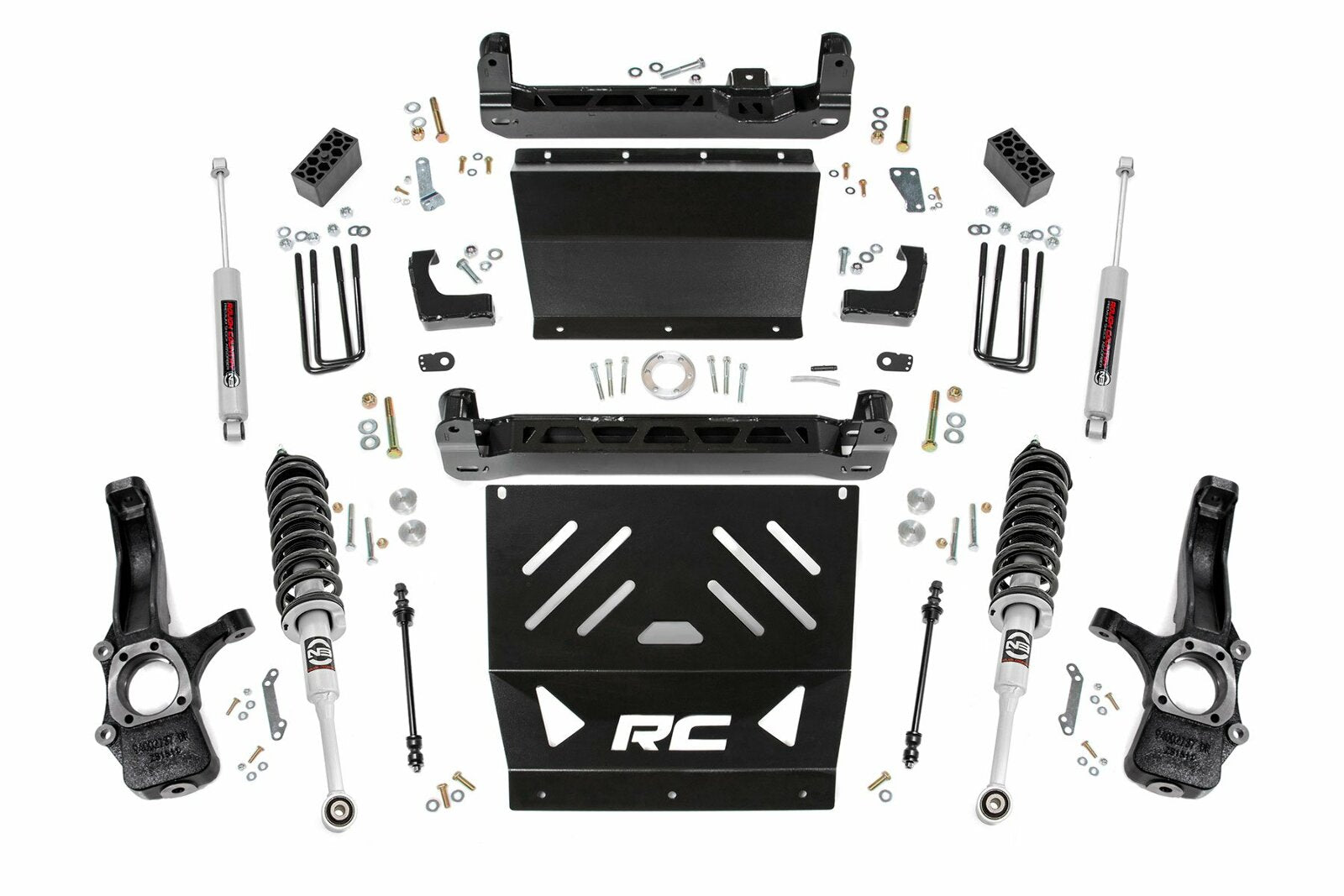 Rough Country 4" Suspension Lift Kit for Chevy GMC Colorado Canyon 15-19 2wd/4wd -1
