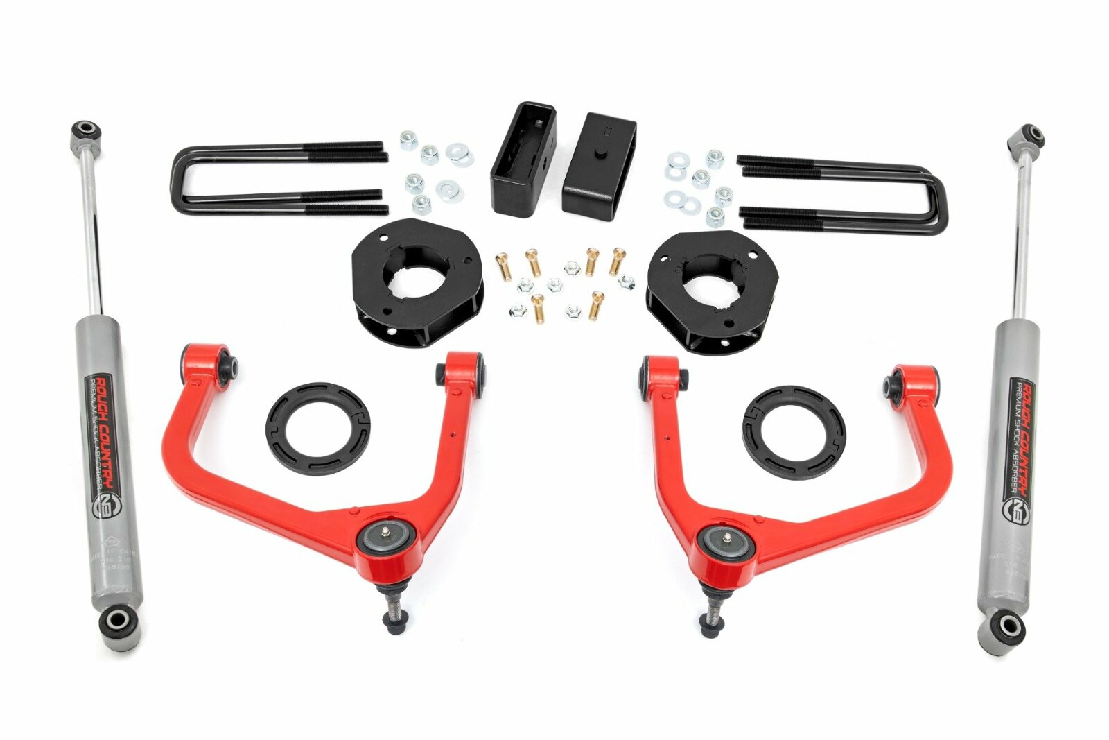 Rough Country 3.5" Lift Kit GMC Sierra 1500 19-25 -1