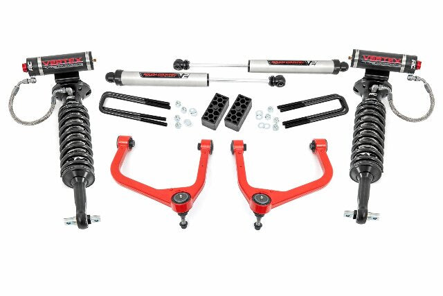 Rough Country 3.5" Lift Kit Vertex/V2 GMC Sierra 1500 19-25 22657RED