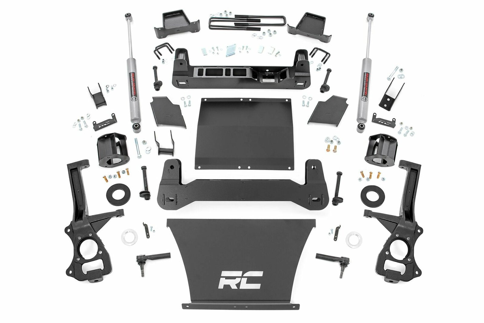 Rough Country 6in Suspension Lift Kit Strut Spacers 19-21 GMC 1500 PU 4WD/2WD -1