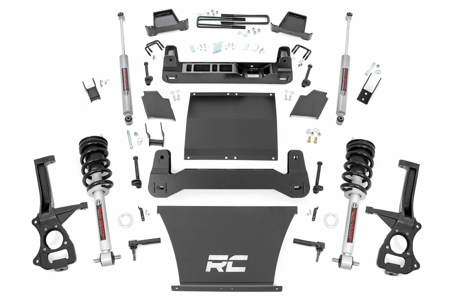 Rough Country 6in Suspension Lift Kit N3 Struts 19-20 GMC 1500 PU 4WD/2WD -1