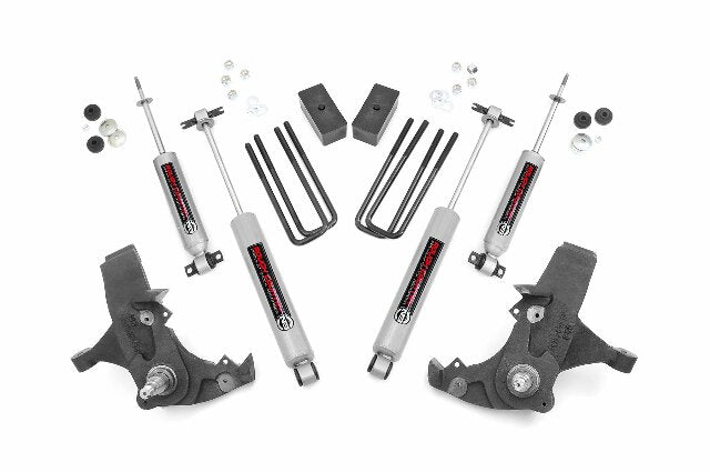 Rough Country 4" Lift Kit Chevy/GMC 1500 Truck/SUV 2WD (1988-1999) 231N2