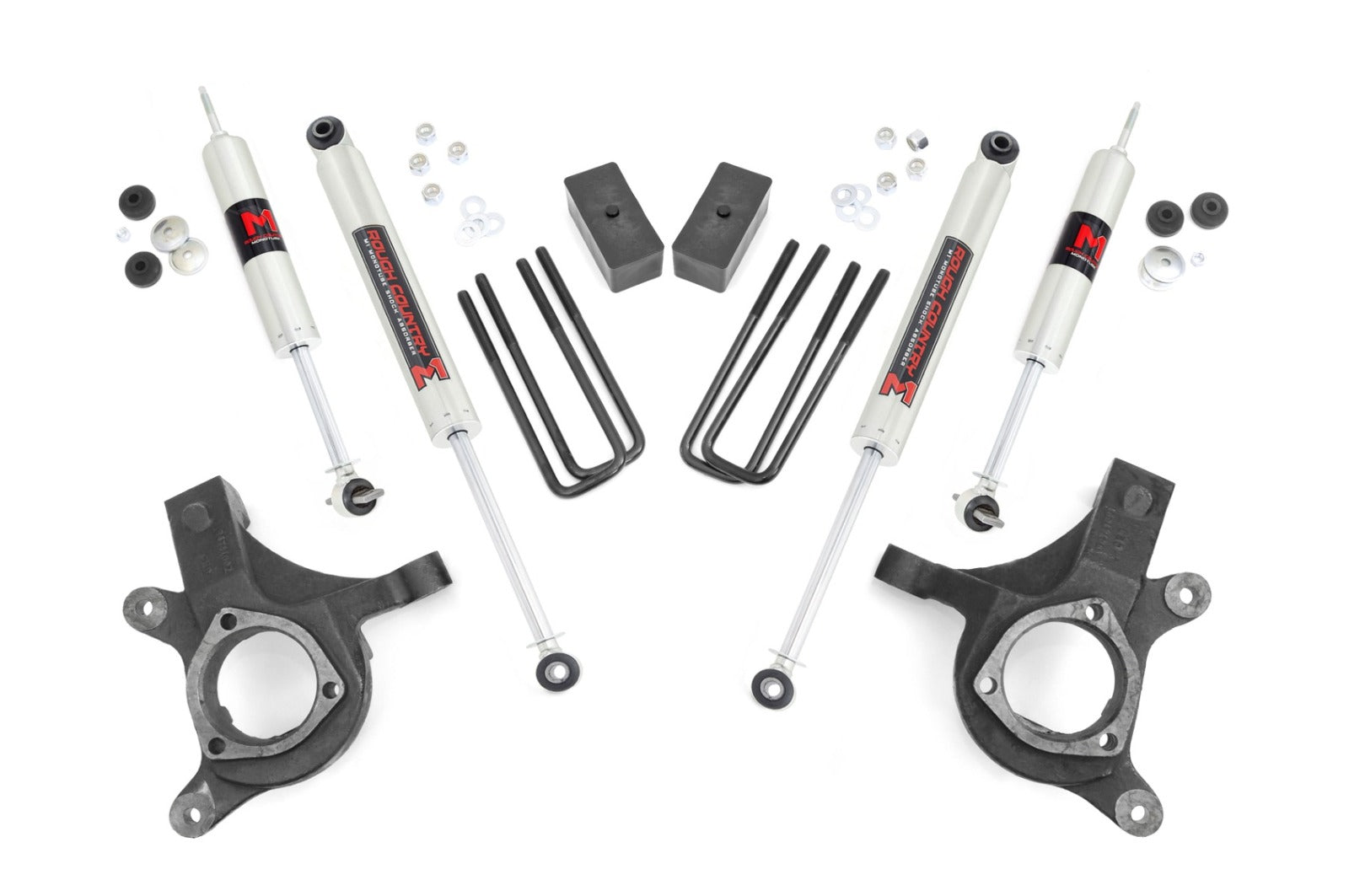 Rough Country 3 inch Lift Kit M1 Chevy/GMC 1500 2WD 99-06 & Classic -1