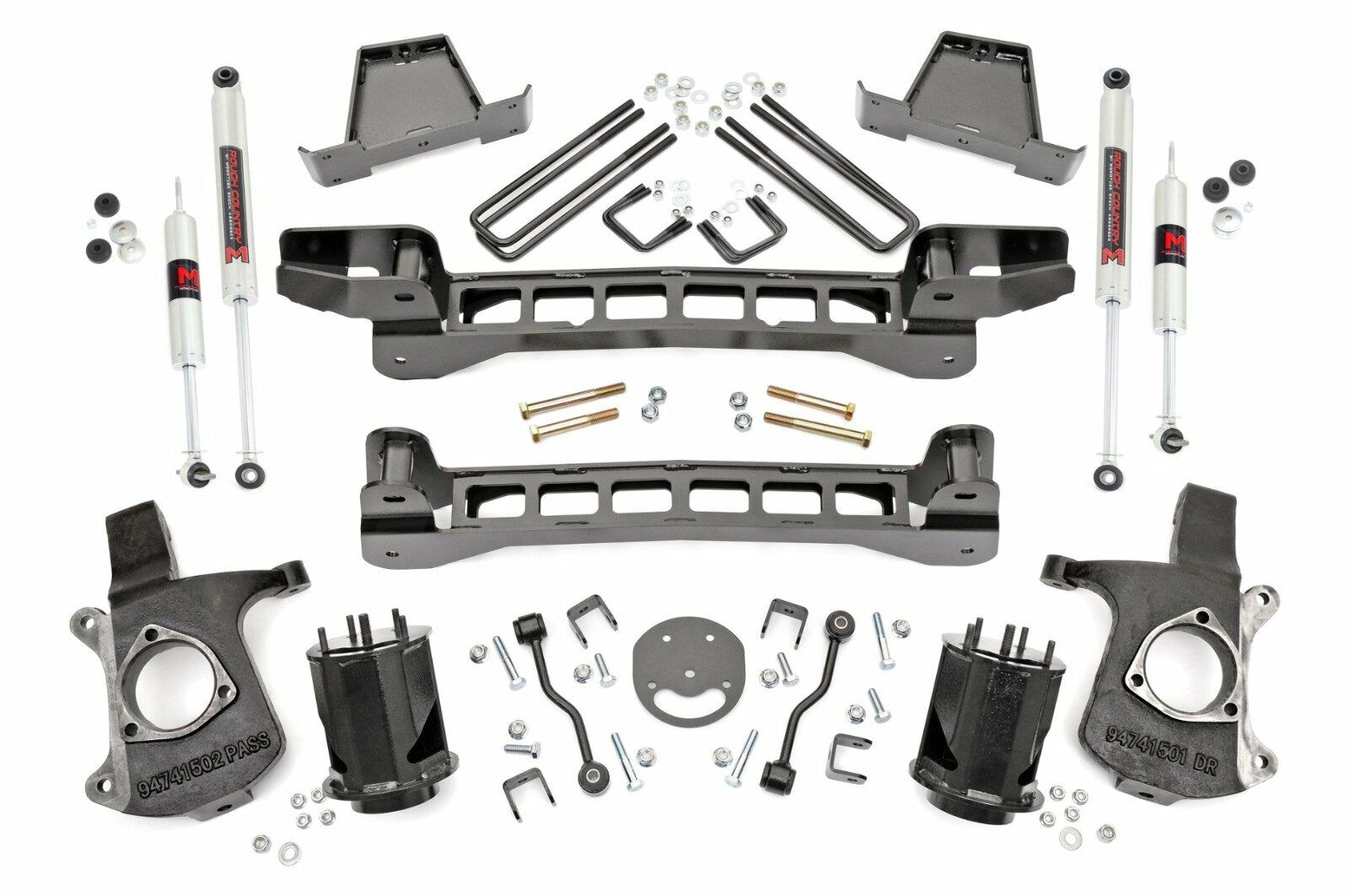Rough Country 6 Inch Lift Kit M1 Shocks Chevy/GMC 1500 99-06 & Classic -1