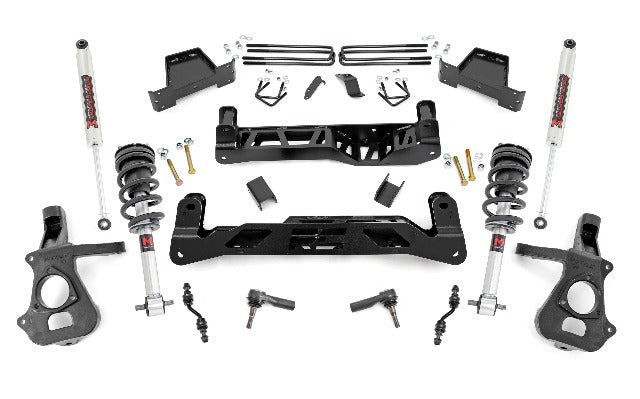 Rough Country 7 Inch Lift Kit Cast Steel M1 Struts/M1 Chevy/GMC 1500 14-18 23740