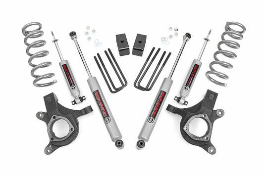 Rough Country Chevy GMC 1500 Pickup 4.5" Susp Lift Kit w Shocks 99-06 2WD 239N2