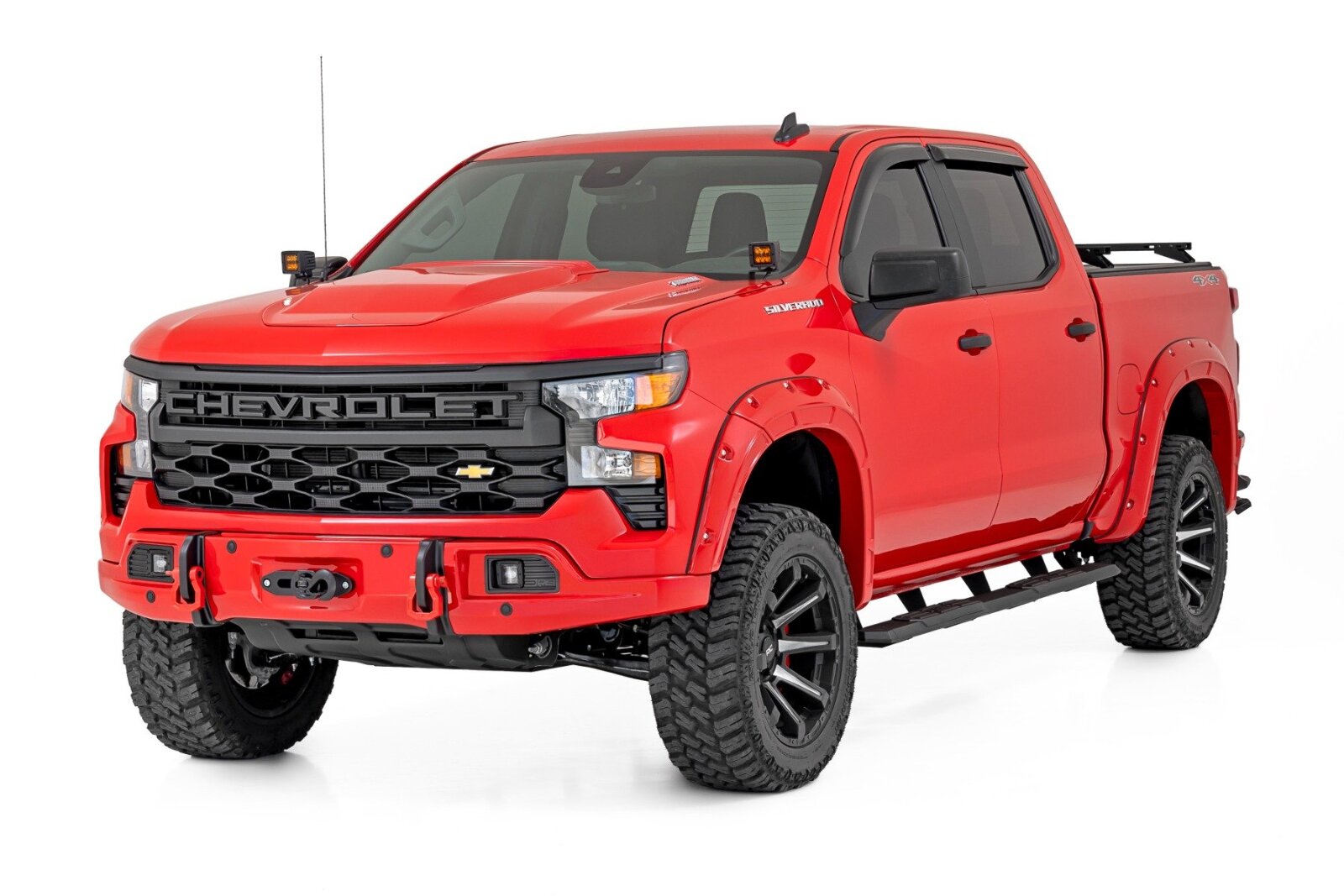 Rough Country TR2 Running Boards | Chevy/GMC 1500/2500HD/3500HD 19-26 25001