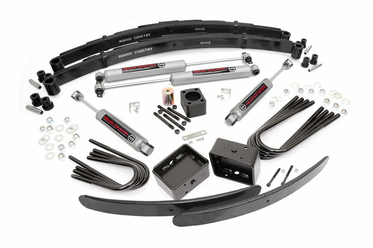 Rough Country 6" Lift Rear Blocks C35/K35 Truck 77-87/C3500/K3500 Truck 88-91 -1