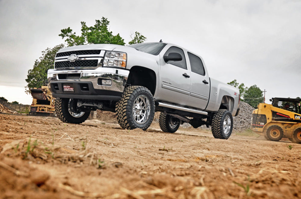Rough Country 7.5in GM NTD Suspension Lift Kit / V2 11-19 2500HD/3500HD -2