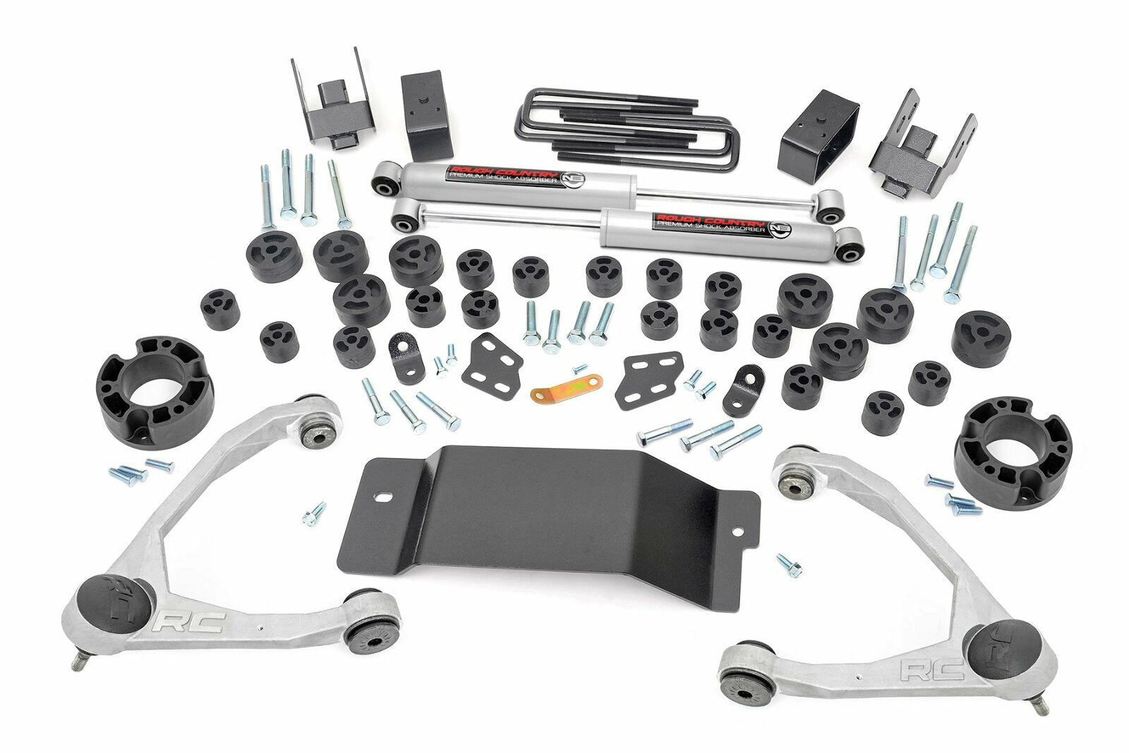Rough Country 4.75" Lift Kit Combo Chevy/GMC 1500 07-13 -1