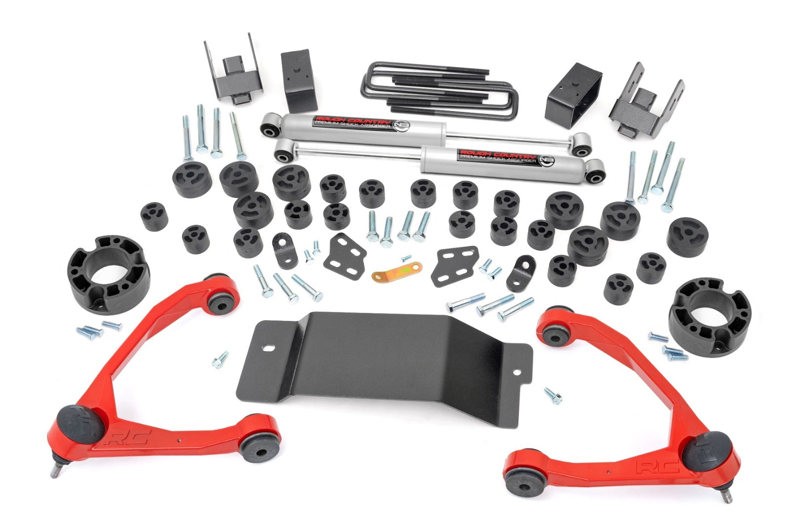 Rough Country 4.75" Lift Kit Combo Chevy/GMC 1500 07-13 -1