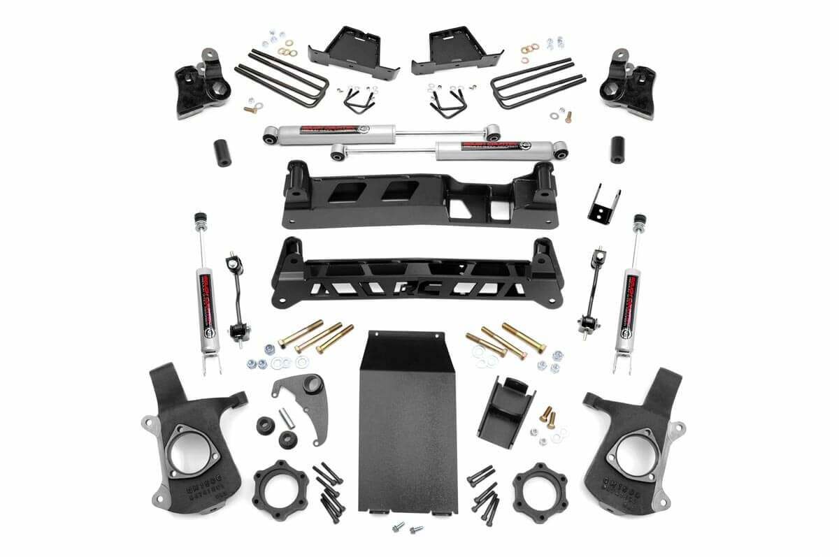 Rough Country 4" Lift Kit Chevy Silverado /GMC Sierra 1500 99-06 & Classic -1