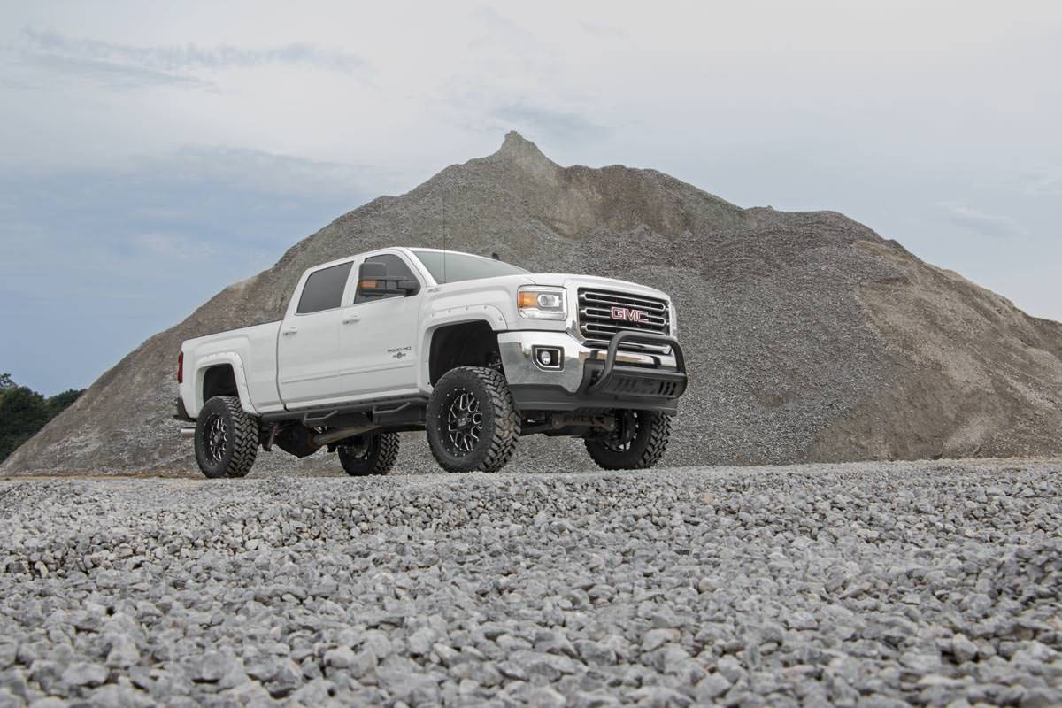 Rough Country 5in GM NTD Suspension Lift Kit 11-19 2500HD/3500HD -5