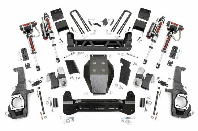 Rough Country 5" GM NTD Suspension Lift Kit Vertex 11-19 2500HD/3500HD Silvarado 26050