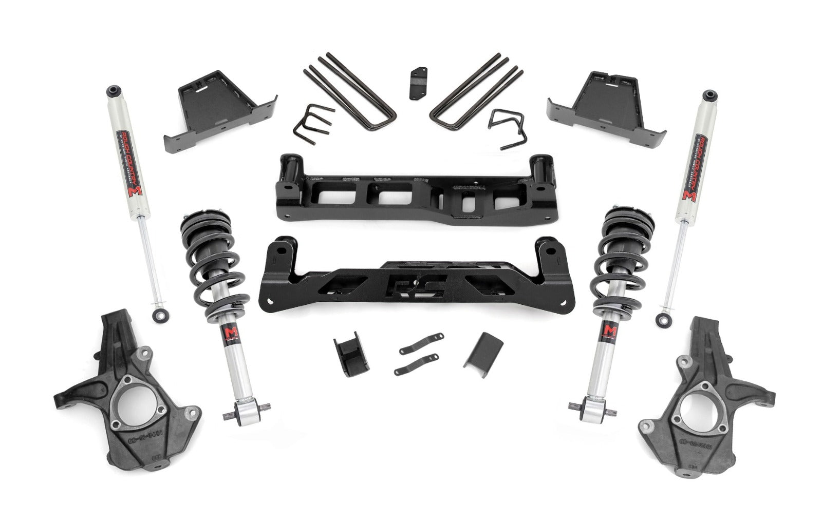 Rough Country 7.5 Inch Lift Kit M1 Struts/M1 Chevy/GMC 1500 07-13 2WD -1