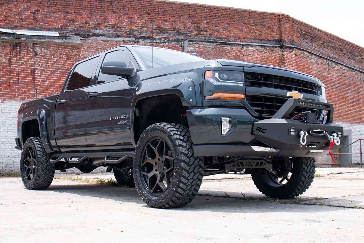 Rough Country 7.5in GM Suspension Lift Kit Vertex 07-13 1500 PU -4