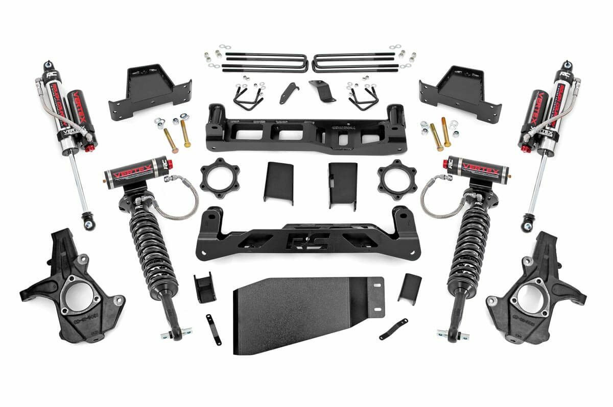 Rough Country 7.5in GM Suspension Lift Kit Vertex 07-13 1500 PU -1
