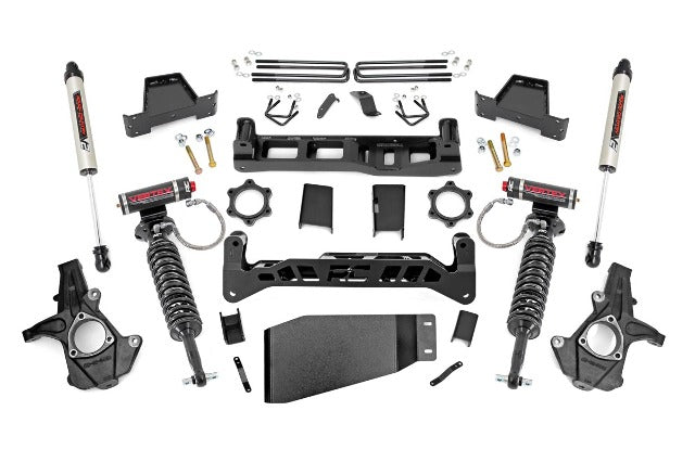 Rough Country 7.5in GM Suspension Lift Kit Vertex 07-13 1500 PU 26457