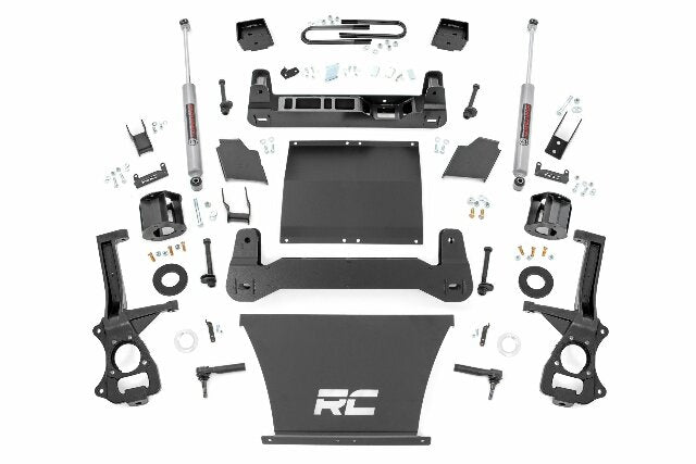 Rough Country 6" Lift Kit Mono Leaf Rear N3 GMC Sierra 1500 19-25 26631