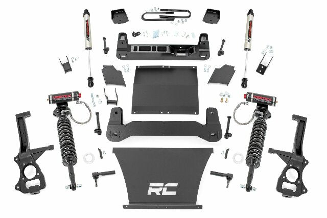 Rough Country 6" Lift Kit Mono Leaf Rear Vertex/V2 GMC Sierra 1500 2025 26657_A