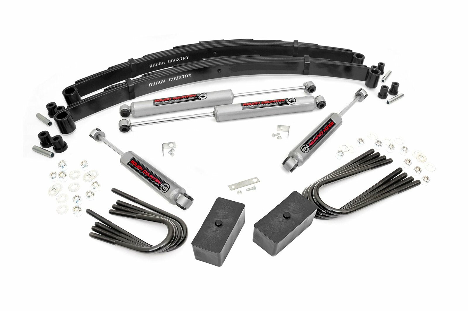 Rough Country 2" Lift Kit Rear Blocks Chevy/GMC C20/K20 C25/K25 Truck 73-76 -1